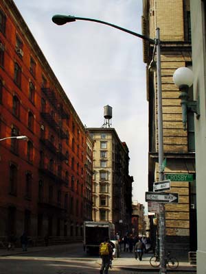 Water tower, Prince Street, Manhattan, New York