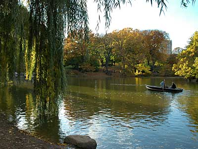 The Lake, Central Park, Manhattan, New York, NYC, USA