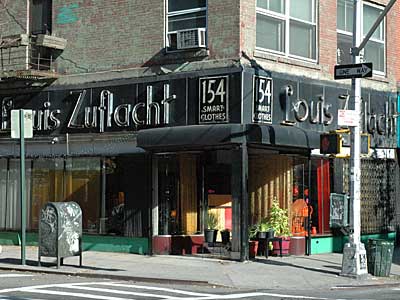 Louis Zuflacht, 154 Stanton St, Lower East Side, Manhattan, New York, NYC, USA