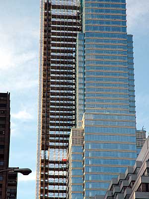 Bloomberg Tower under construction, 731 Lexington Avenue, 151 East 58th Street, Manhattan, New York, NYC, USA