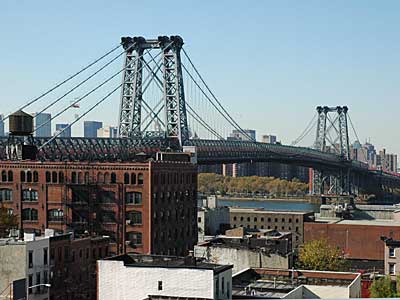 Williamsburg Bridge, Williamsburg, Brooklyn, New York, NYC, USA