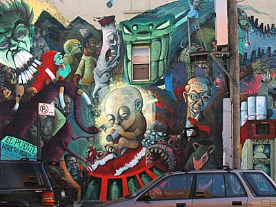 Anti smoking mural, Berry St. and S4th, Williamsburg, New York City, NYC, USA