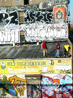 Williamsburg graffiti, New York, NYC, USA