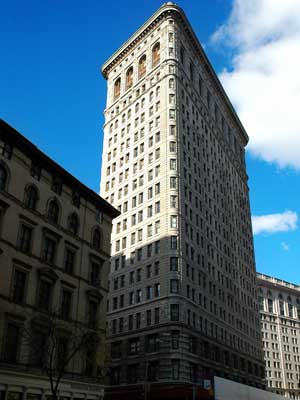 Flatiron Building, E23rd Street, Madison Square Park, Manhattan, New York, USA