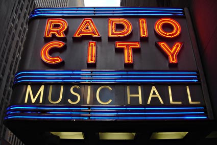 Radio City Music Hall, Rockefeller Center, Manhattan, New York, NYC, November 2005