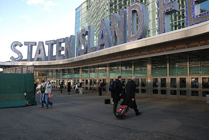 Staten Island to Manhattan Ferry, Staten Island, New York, NYC, December 2007