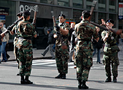Nation's Parade, Veteran's Day Parade, 5th Avenue, Manhattan, New York, NYC, November 2005