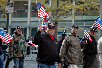 Nation's Parade, Veteran's Day Parade, 5th Avenue, Manhattan, New York, NYC, November 2005