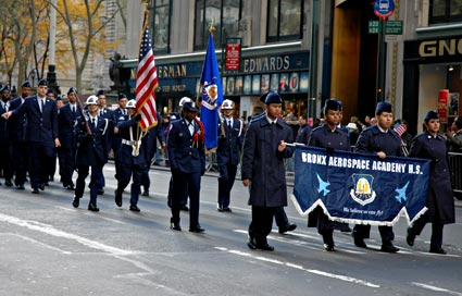 Nation's Parade, Veteran's Day Parade, 5th Avenue, Manhattan, New York, NYC, November 2005