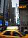Times Square and cab
