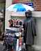 Umbrella seller, Broadway