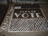 Please vote, LE Side, New York, USA