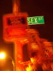 Essex Street sign, New York, USA
