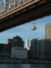 Tram and Queensboro Bridge, New York, USA