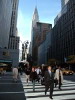 Street crossing, Chrysler Building, New York, USA