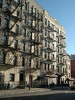 Tenement blocks, W'Burg, New York, USA