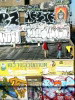 Graffiti, people, graffiti, New York, USA