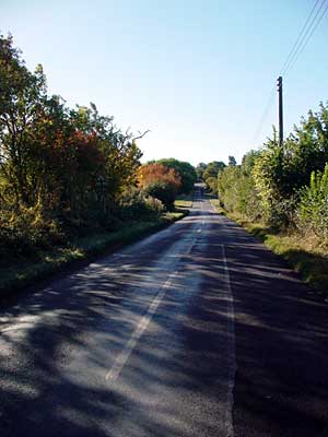 Country lane, Brill, Bucks