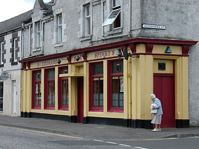 Spinky's pub on Alexandra  Street, Perth, Perth and Kinross, Scotland
