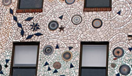 Magic Garden mosaic murals, South Street and 1003 Kater Street, Philadelphia, 19147, PA, US