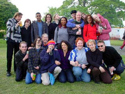 urban75 crew, Jayday, Cannabis Festival, Brockwell Park, South London 4th May 2002