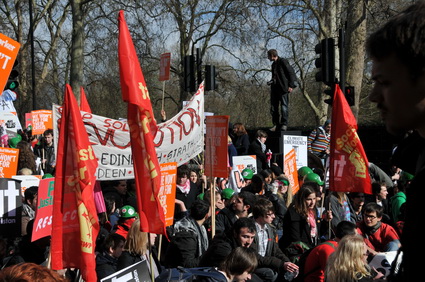 Put People First G20 Demonstration: 'Jobs, Justice, Climate', central London march and Hyde park rally, 28th March, 2009