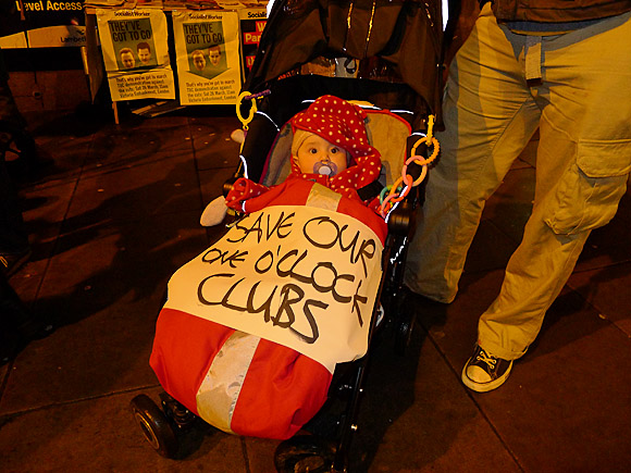 Brixton Fight the Cuts protest outside Lambeth Town Hall, Wednesday 23rd Feb 2011