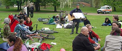 Mayday 2004, St James Park, London