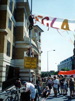 Reclaim The Streets II, 23rd July 1995 Upper Street, Islington, London