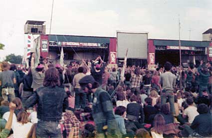 Main stages, Reading Festival 1977