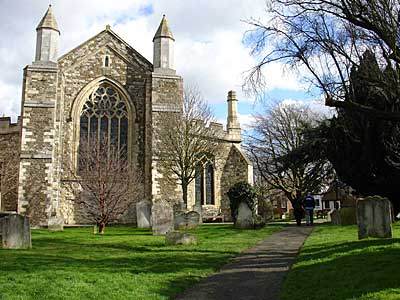 The Parish Church of St Mary The Virgin, Rye, Sussex, UK
