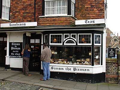 Simon the Pieman, Lion Street, Rye, Sussex, UK