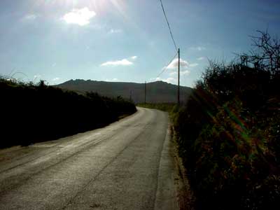 Road to Boswednack, West Penwith, Cornwall