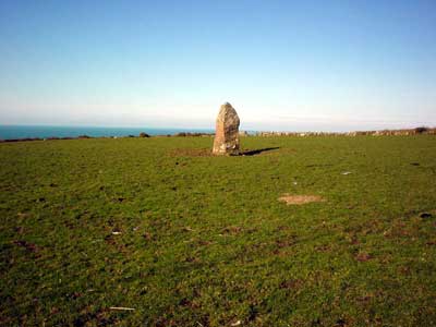 Standing Stone, Porthmeor Farm, West Penwith, Cornwall