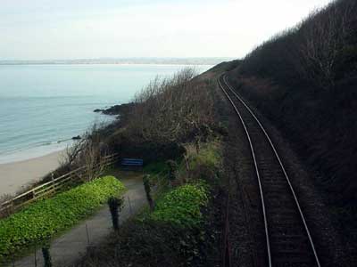 Rails to St Erth, St Ives, Cornwall