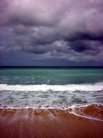 Storm over the Atlantic, St Ives, Cornwall