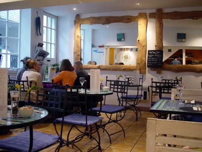 Tides Cafe, The Digey, St Ives, Cornwall, March 2003