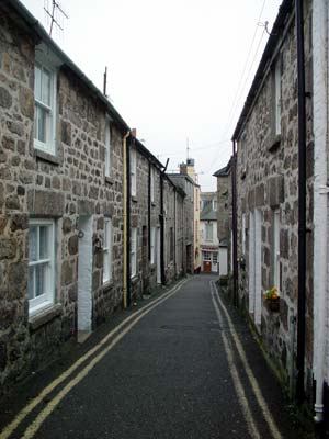 Island houses, St Ives, Cornwall, March 2003