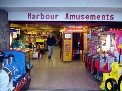 Harbour Amusements, Wharf Road, St Ives, Cornwall, March 2003