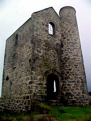 Cripplesease Engine House, Penwith, Cornwall, March 2003