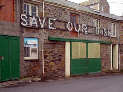 Save Our Fish, Newlyn, Cornwall, March 2003