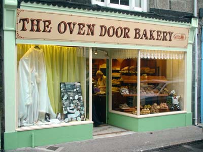Oven Door Bakery, St. Ives, Cornwall, March 2003