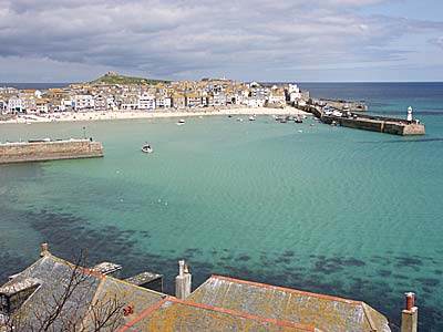 Harbour View, St Ives, Cornwall, April 2004