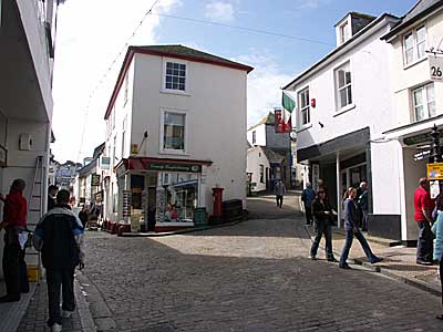 Fore Street St Ives, Cornwall, April 2004