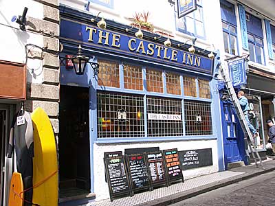 Castle Inn, Fore Street St Ives, Cornwall, April 2004