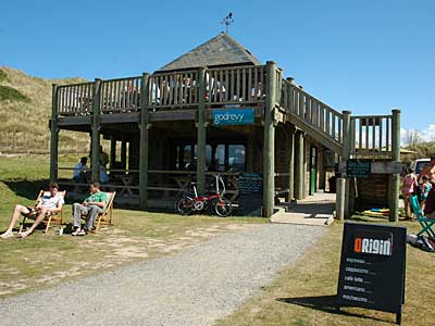 Godrevy Beach Cafe, Cornwall, August 2005