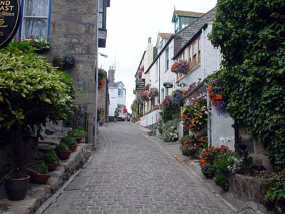 St Ives in bloom, St Ives, Cornwall, August 2002