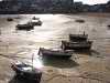 Boats at low tide, St Ives