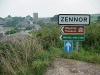 View of Zennor village, Cornwall