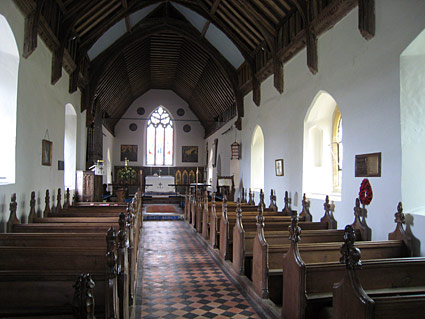 St Mary's Church, Uggeshall, Suffolk, England UK